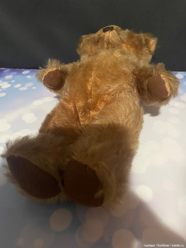 Мишка мохер Англия 50 гг — Винтажные куклы и игрушки детства (фото 6)