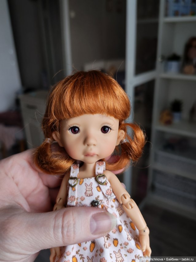 Парик 5-6 глубокий — Парики для BJD (фото 7)