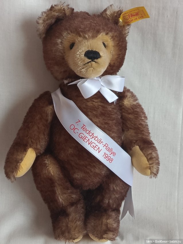 Медведь Steiff — Винтажные куклы и игрушки детства (фото 2)