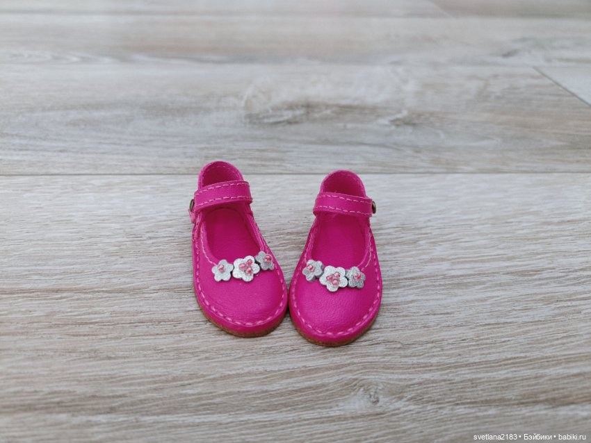 Туфельки для кукол руби ред 37 см (5,1×2,2 см)