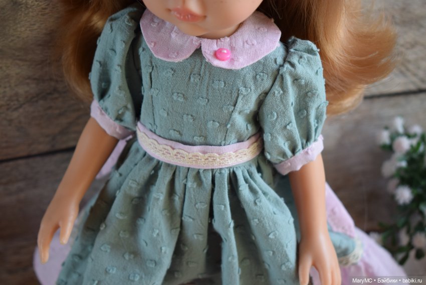 Комбинированное платье на Паола Рейна (фото 5)