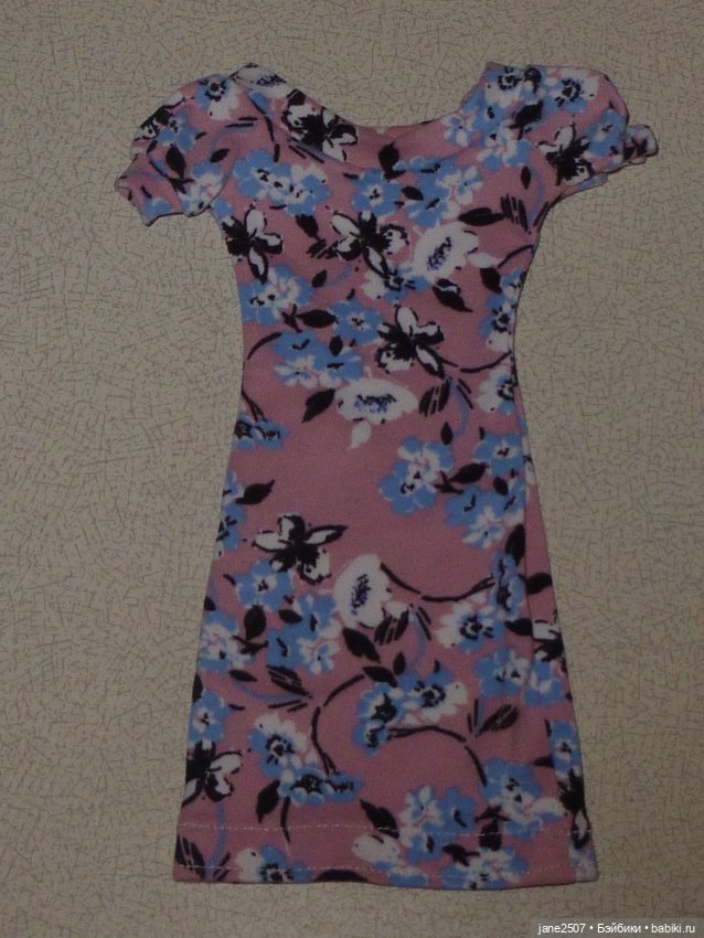 Платье OOAK от мастера из США для Tonner Ellowyne, подойдет BJD MSD и куклам 16 дюймов (фото 2)