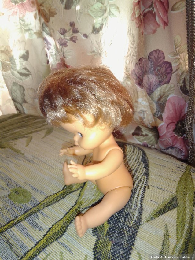 Кукла ГДР. Kiss me, Киссмишка. Вся резиновая (2) Русая (фото 4)
