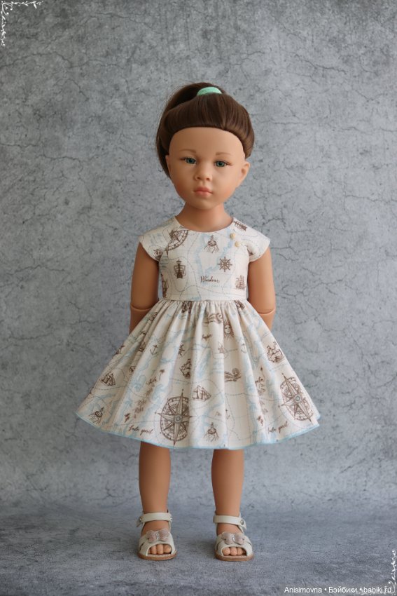 Платье для куклы Готц — Одежда для кукол (фото 5)