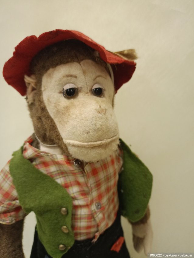 Винтажный обезьян — Винтажные куклы и игрушки детства (фото 3)