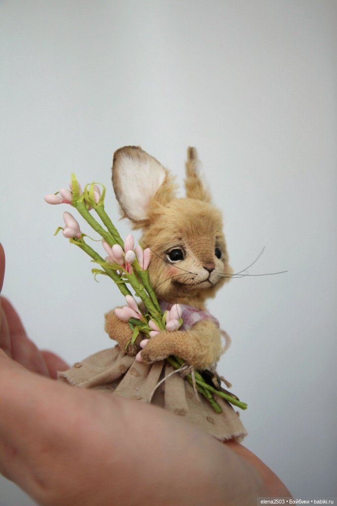 Крольчонок Оливия — Авторские игрушки