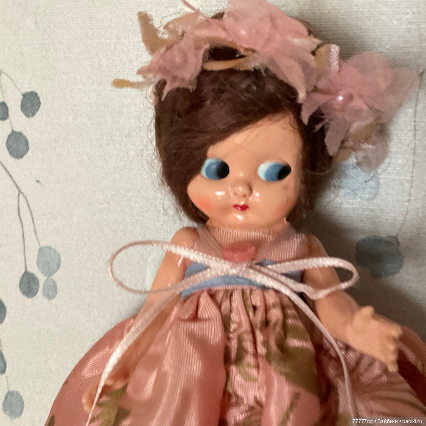 Синеглазая винтажная куколка (фото 2)