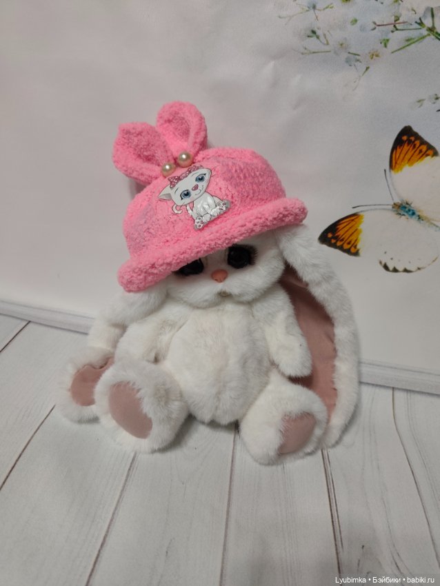 Белоснежная зайка — Авторские игрушки (фото 2)