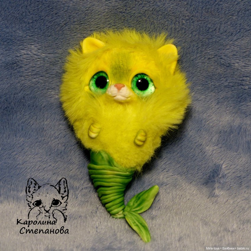 Кото-русалка — Авторские игрушки (фото 4)