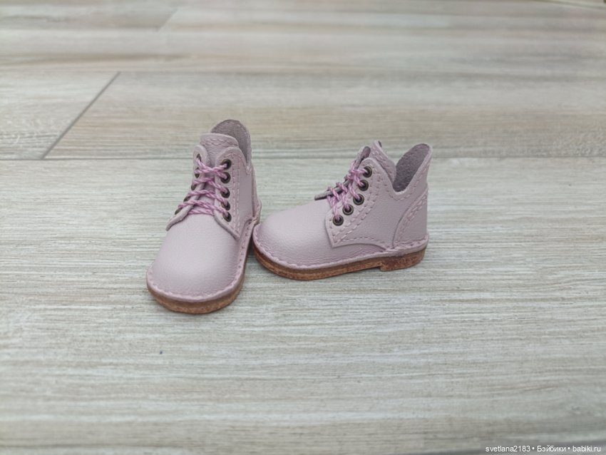 Ботинки для кукол руби ред 37 см. (5,1×2,2 см) (фото 3)