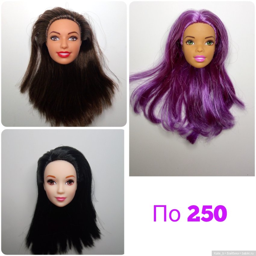 Голова барби и Дисней в ассортименте (фото 4)