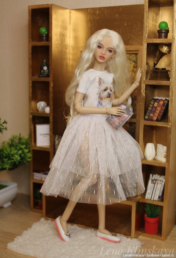 Кукла БЖД Адель Елены Акимовой (фото 6)