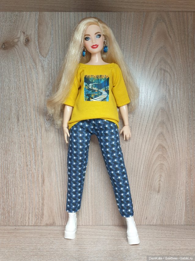 Комплект на Барби пышку — Одежда для кукол (фото 3)