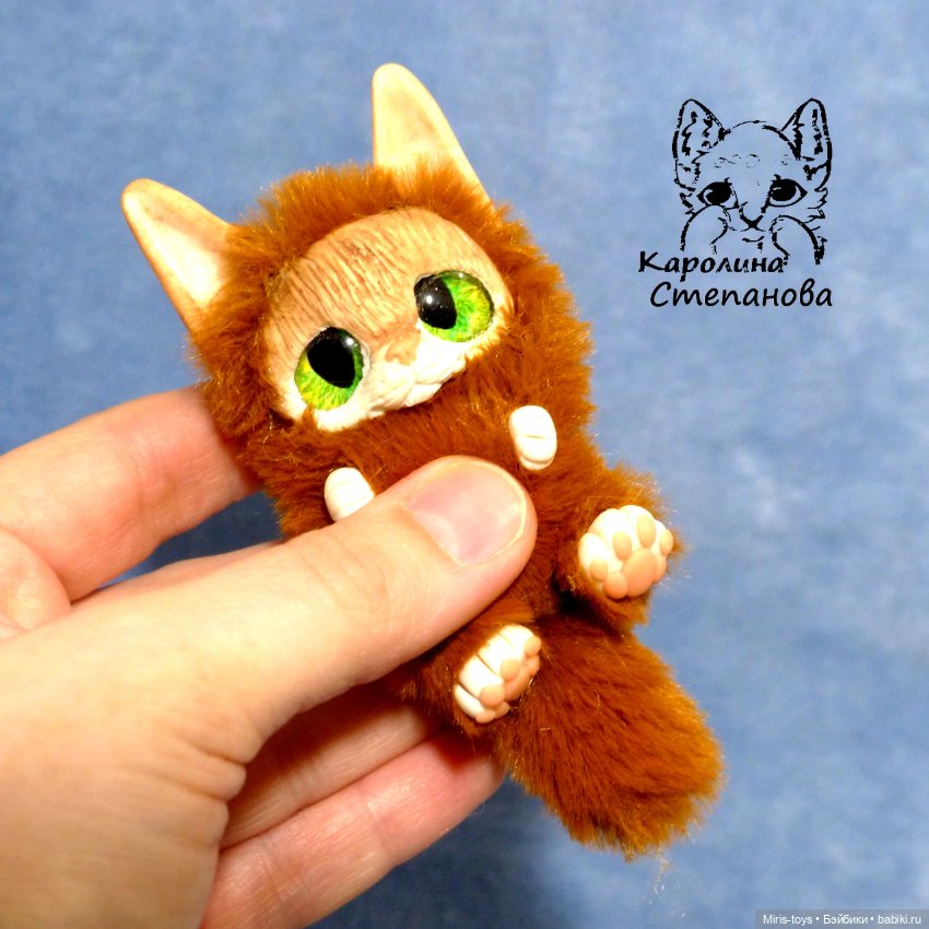 Котята Злобик и Обижуля — Авторские игрушки (фото 8)