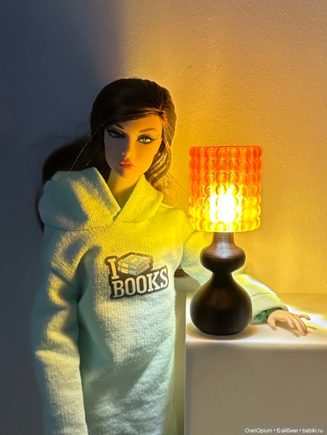 Лампа (пузырьковый абажур) 1/6