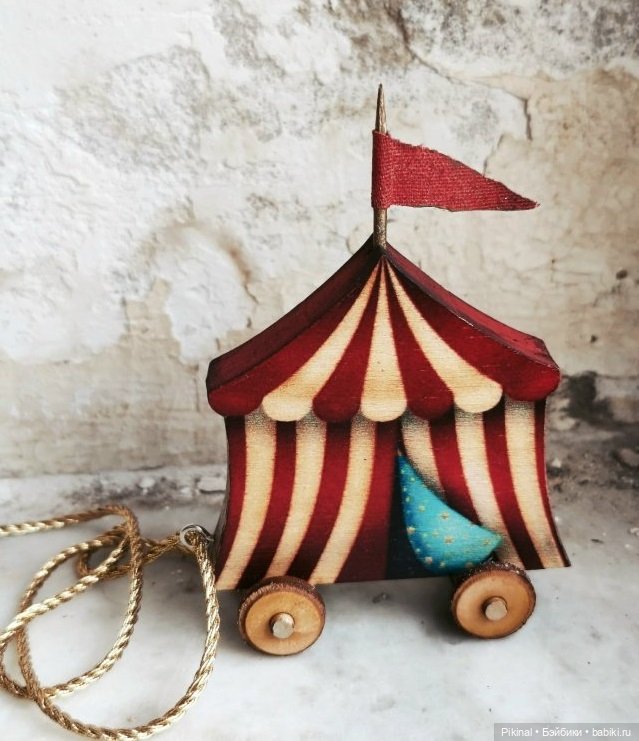 Деревянный цирковой шатер) (фото 3)