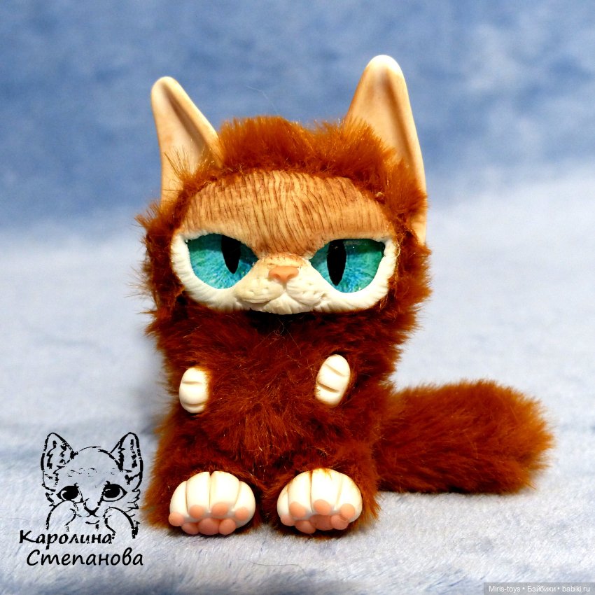 Котята Злобик и Обижуля — Авторские игрушки (фото 3)