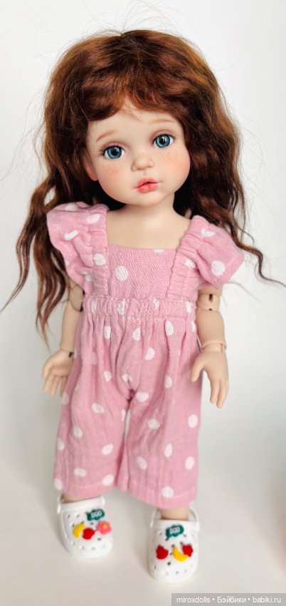 Брюнеточка Лиза, авторская шарнирная кукла из полиуретана, фулсет