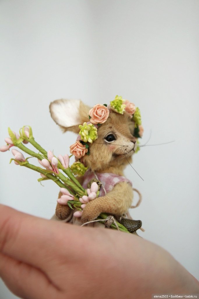 Крольчонок Оливия — Авторские игрушки (фото 3)