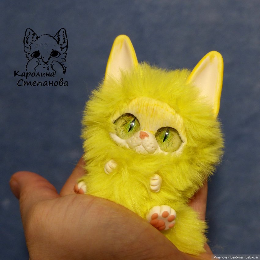 Кошечка Солнышко — Авторские игрушки (фото 2)