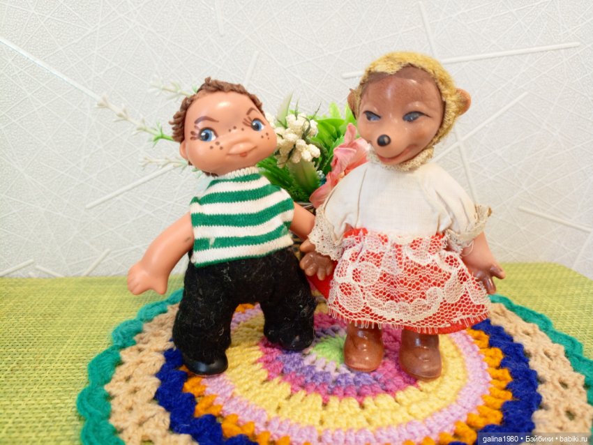 Винтажная парочка — Винтажные куклы и игрушки детства (фото 8)