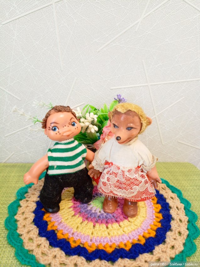 Винтажная парочка — Винтажные куклы и игрушки детства