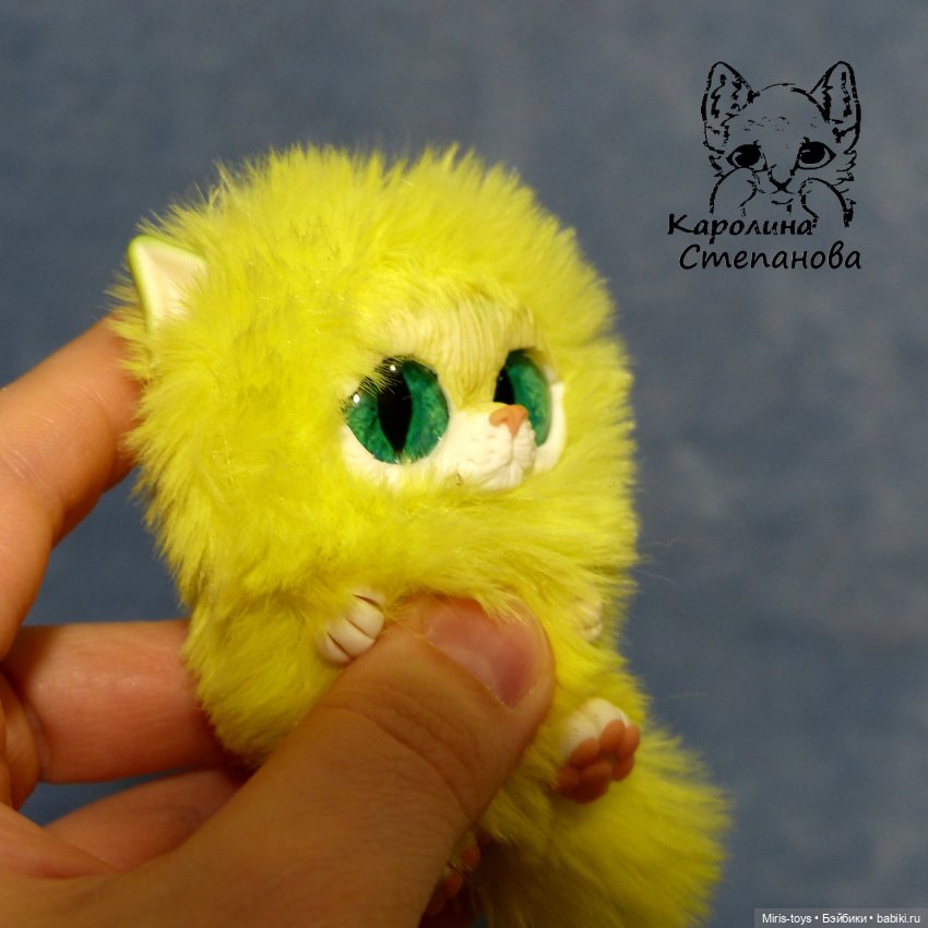Котенок Пушэн — Авторские игрушки (фото 3)