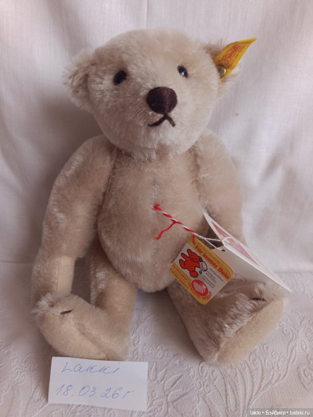 Медведь Steiff — Винтажные куклы и игрушки детства (фото 8)