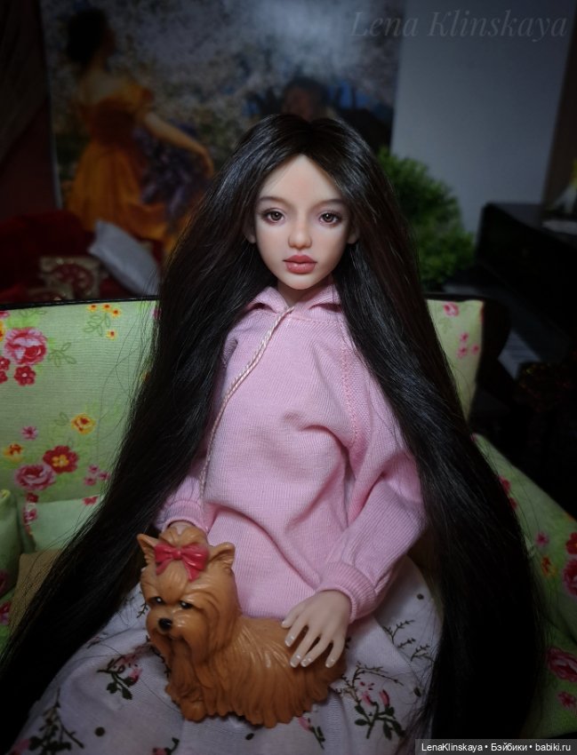 Кукла БЖД Адель Елены Акимовой (фото 4)