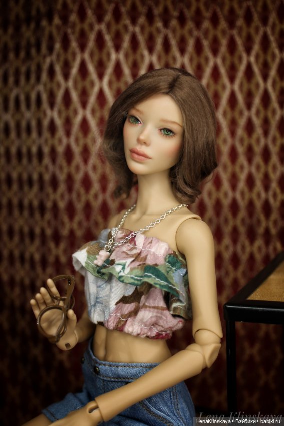 Голова куклы БЖД Алисы Glacedolls (фото 5)