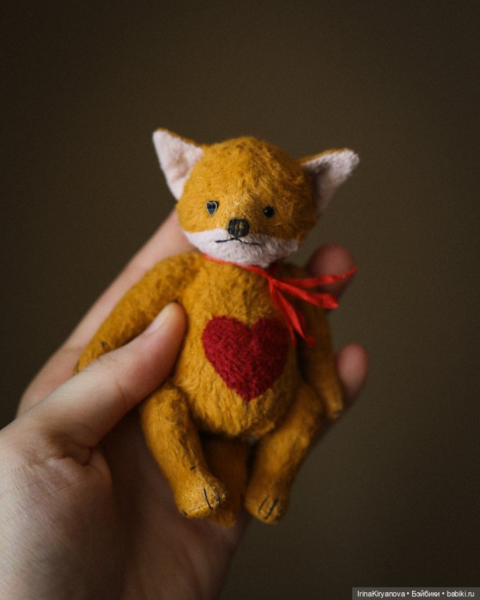 Лис тедди — Авторские игрушки (фото 2)