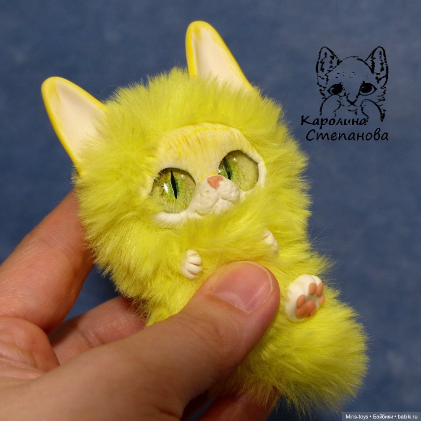 Кошечка Солнышко — Авторские игрушки (фото 4)