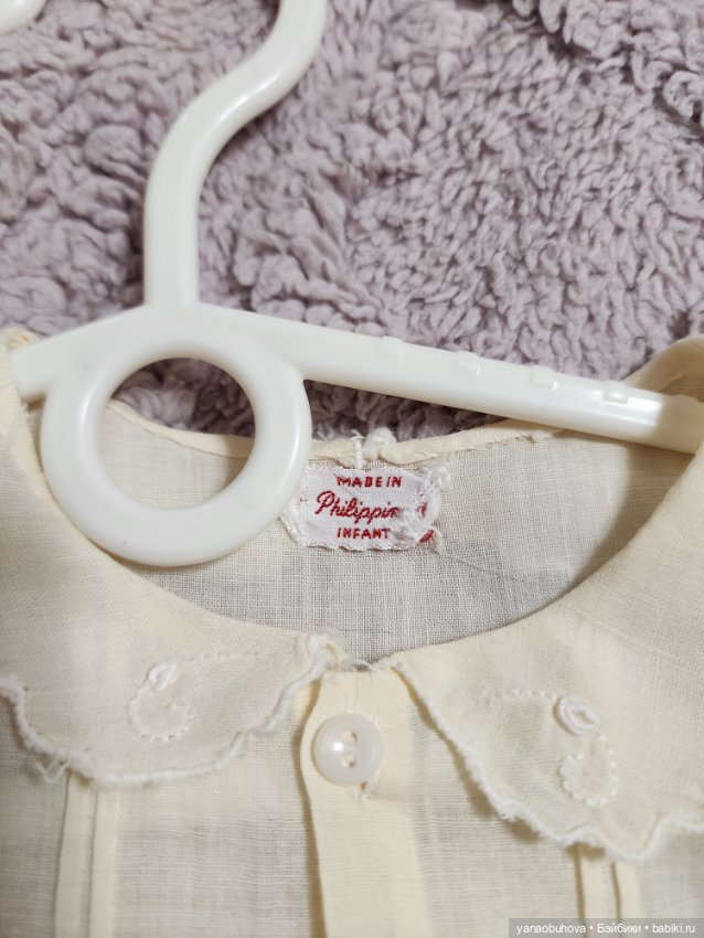 Винтажные тоненькие хлопковые детские платья для ваших кукол (фото 5)