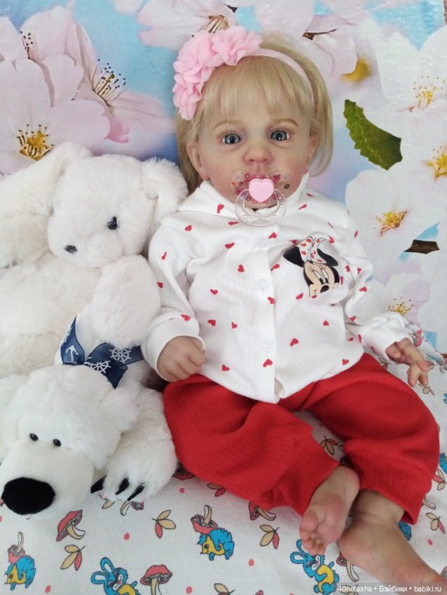 Кукла реборн кэмерон 55 см (фото 6)