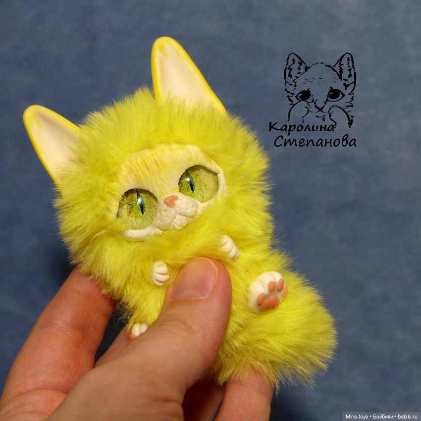 Кошечка Солнышко — Авторские игрушки (фото 5)