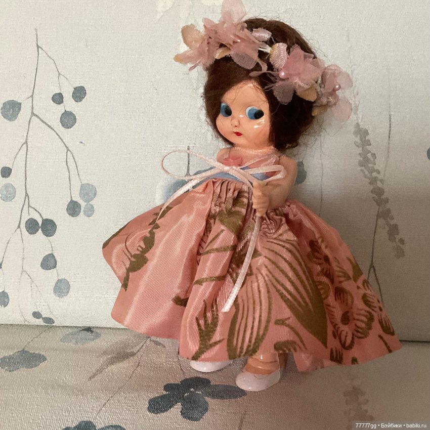 Синеглазая винтажная куколка (фото 7)