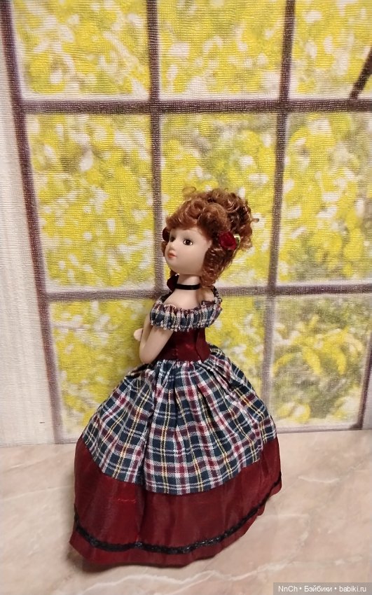 Фарфоровая кукла кузина Бетта (фото 3)