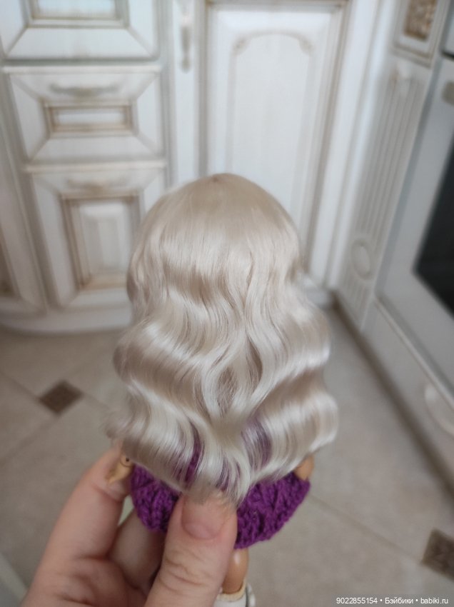 Продам очень красивый паричок из локонов козочки размер 5-6 (фото 6)