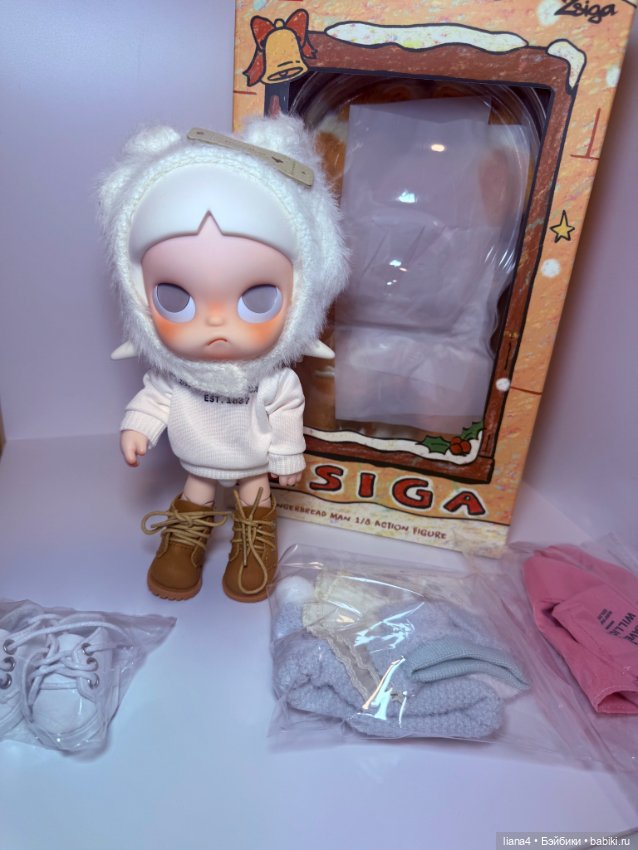 Zsiga от Pop mart. Пряничный человечек