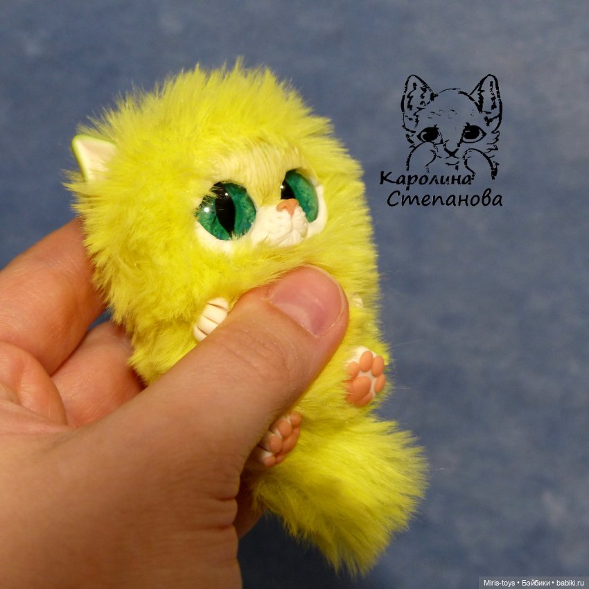 Котенок Пушэн — Авторские игрушки