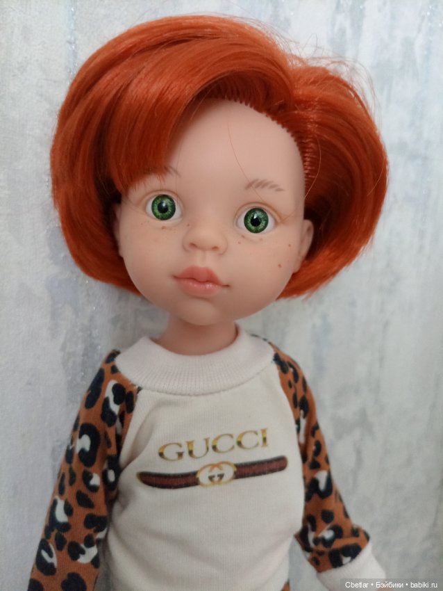 Голова рыжего пареня Паола Рейна