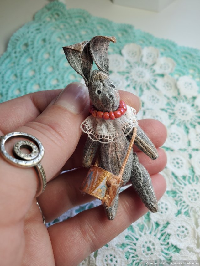 Пасхальные зайцы Жених и невеста (фото 5)