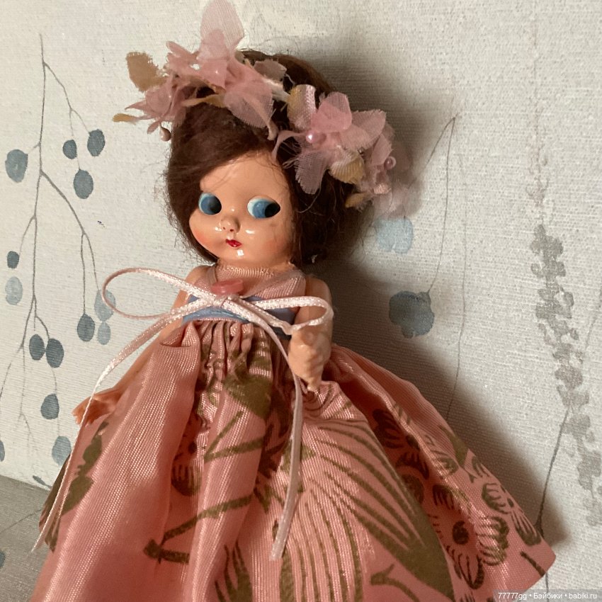 Синеглазая винтажная куколка (фото 3)