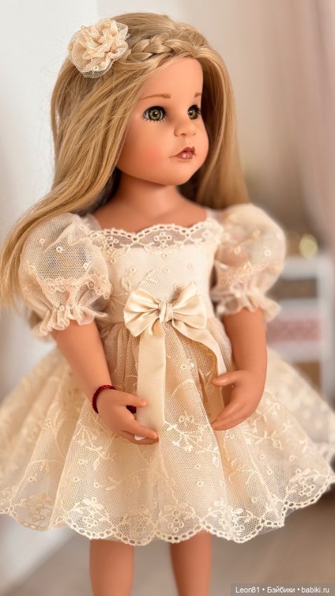 Изысканное платьице для куколок Готц 50 см (фото 4)