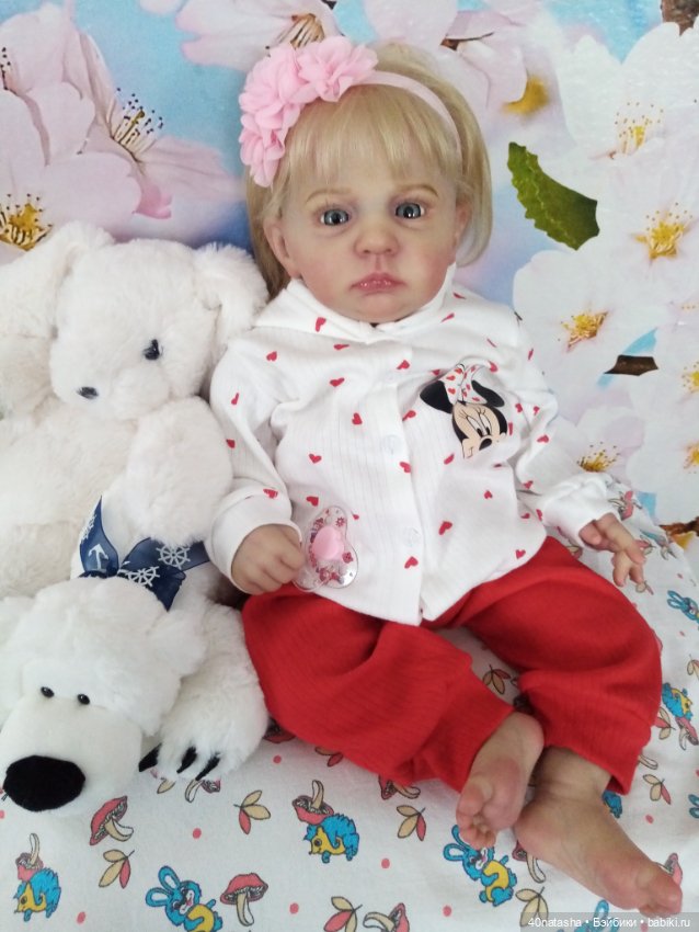 Кукла реборн кэмерон 55 см (фото 4)