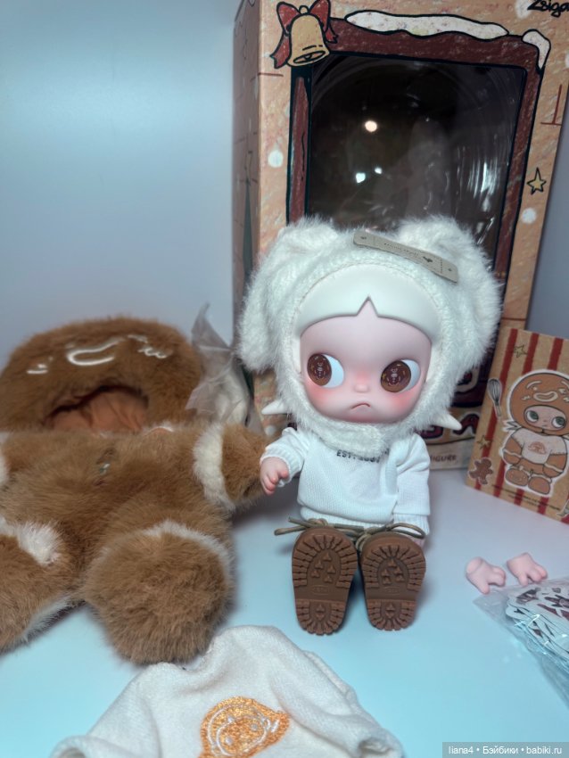 Zsiga от Pop mart. Пряничный человечек (фото 4)