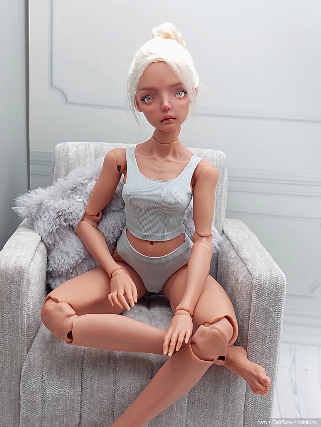 Josephine Jacoosun тан с авторским мейком, со спящей головой Фулсет (фото 10)