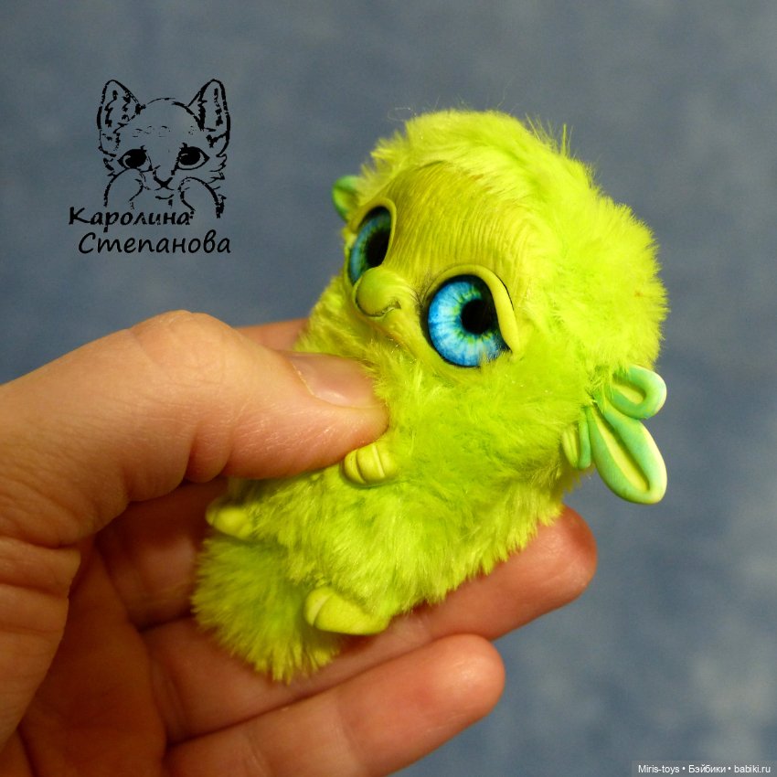 Аксолотль и его компания — Авторские игрушки (фото 10)