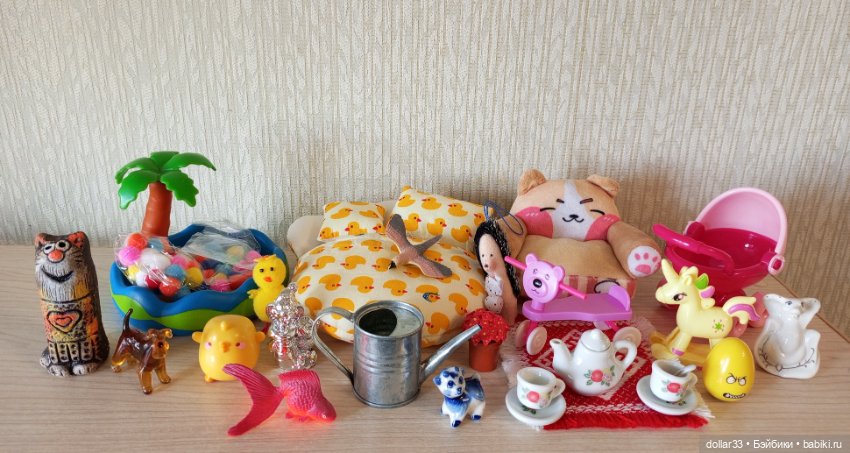 Лот аксессуаров для маленьких кукол (фото 2)