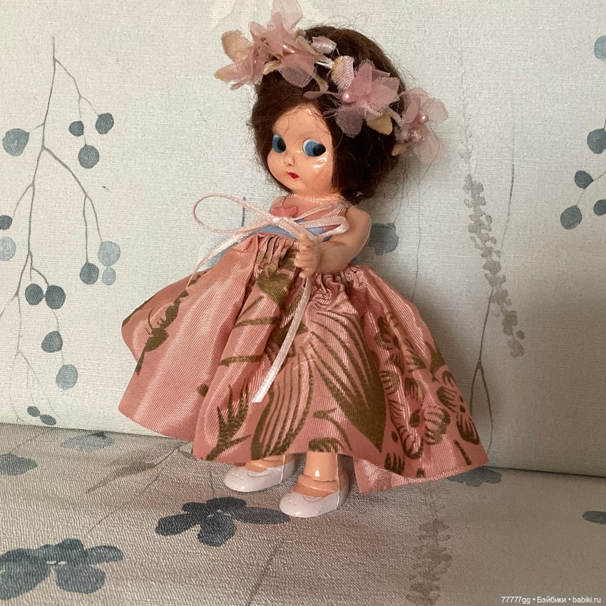 Синеглазая винтажная куколка (фото 6)